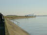 Blick Richtung Bremerhaven